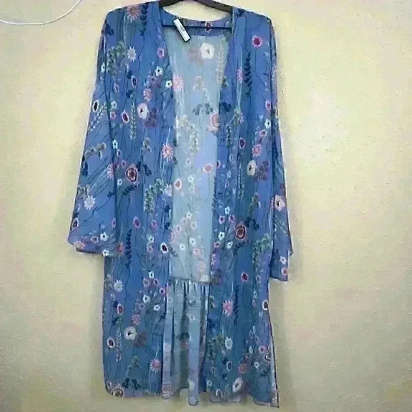 HILRY RADLEY for katherine barclay  kimono bell sleeve M AC1 - Picture 1 of 7